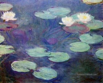  fleurs - Nymphéas roses Claude Monet Fleurs impressionnistes